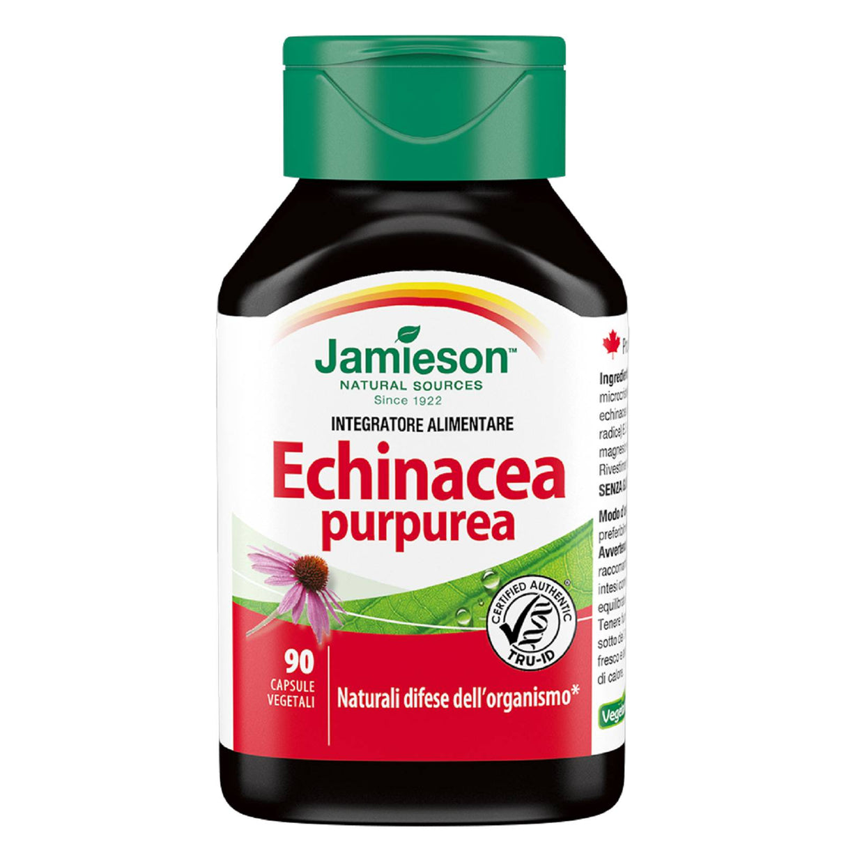 JAMIESON ECHINACEA PURPUREA 90 CAPSULE VEGETALI