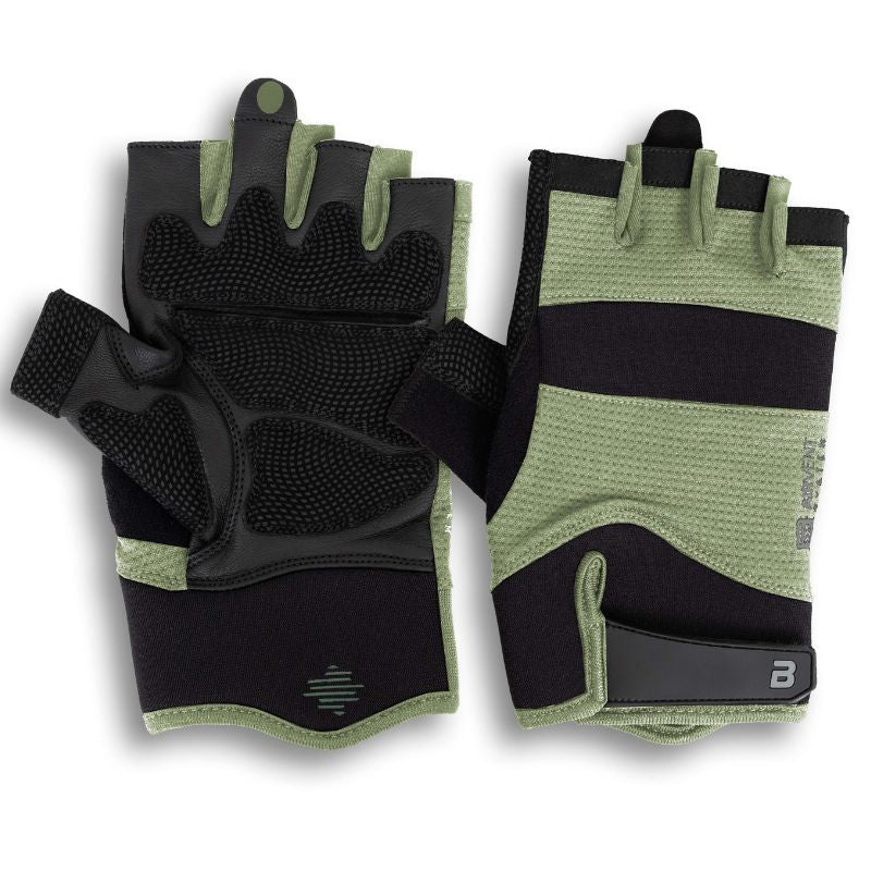 Biotech Usa Guanti Jake In Pelle Verdi