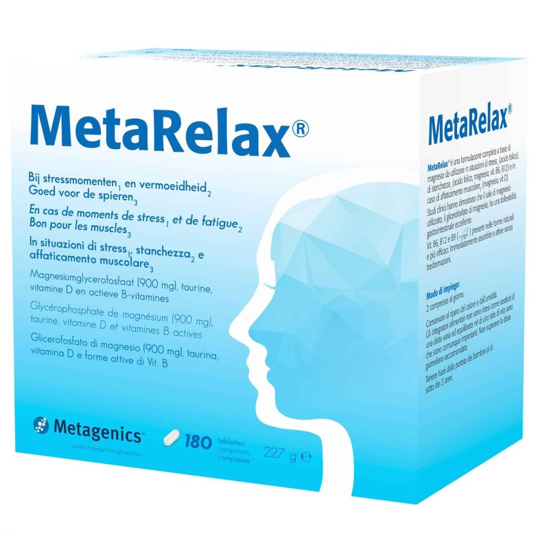 Metagenics Metarelax New 180 Compresse
