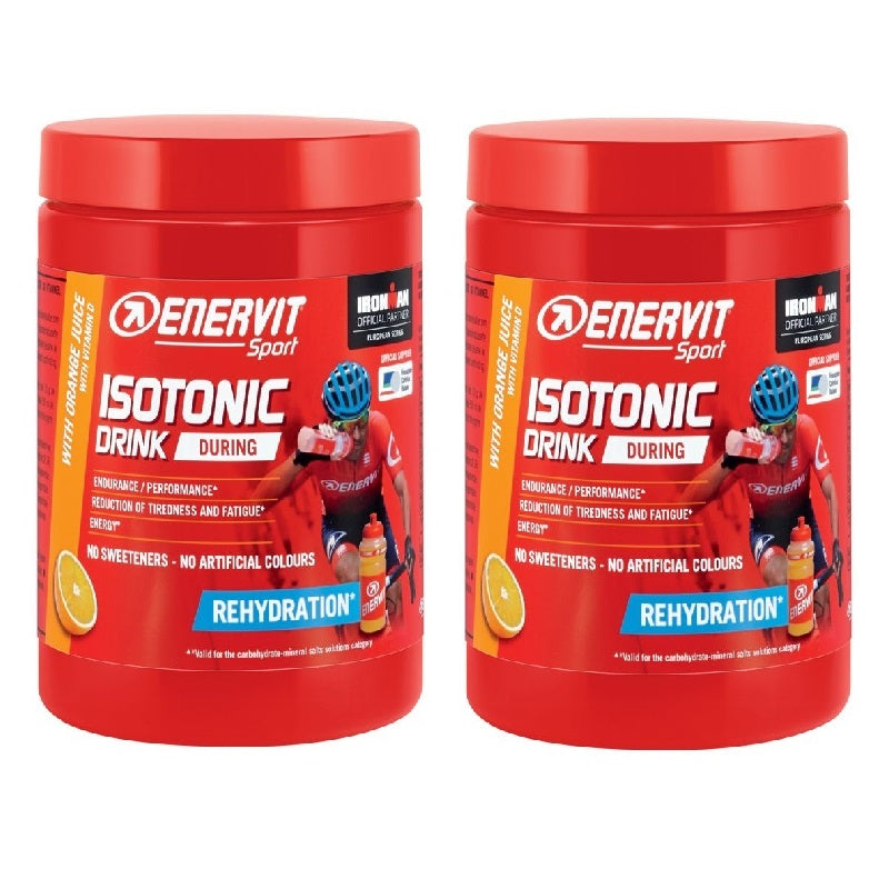 2 X ENERVIT ISOTONIC DRINK 420 GRAMMI ARANCIA