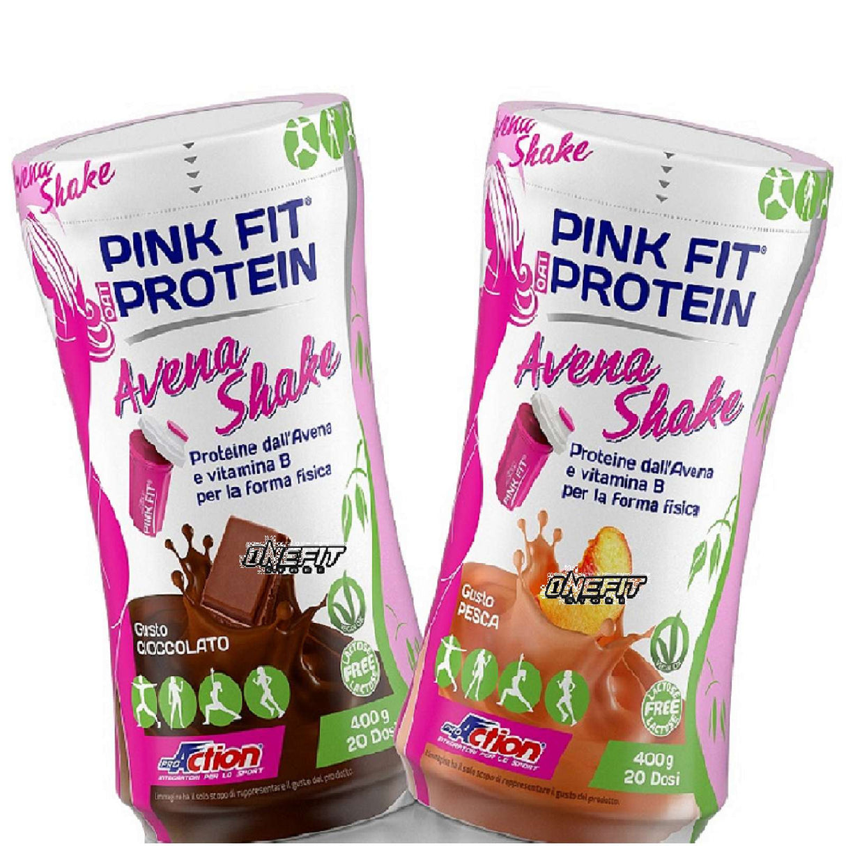 PROACTION PINK FIT PROTEIN AVENA SHAKE 400 GRAMMI