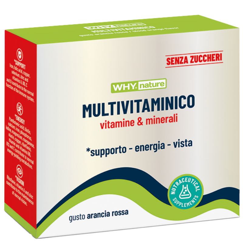 Why Nature Multivitaminico 10 Bustine Da 65 Grammi