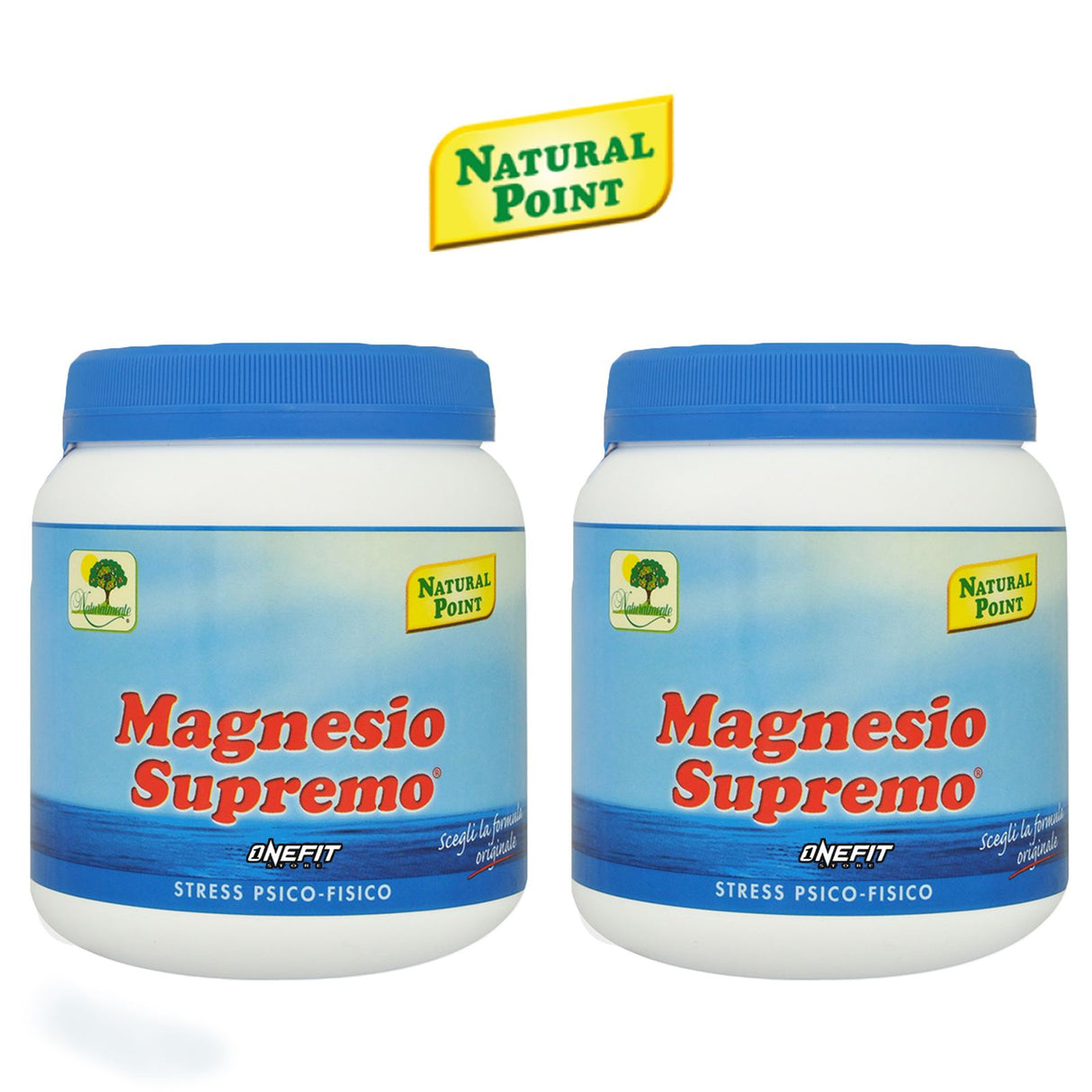 NATURAL POINT MAGNESIO SUPREMO 2 CONFEZIONI DA 300 GRAMMI