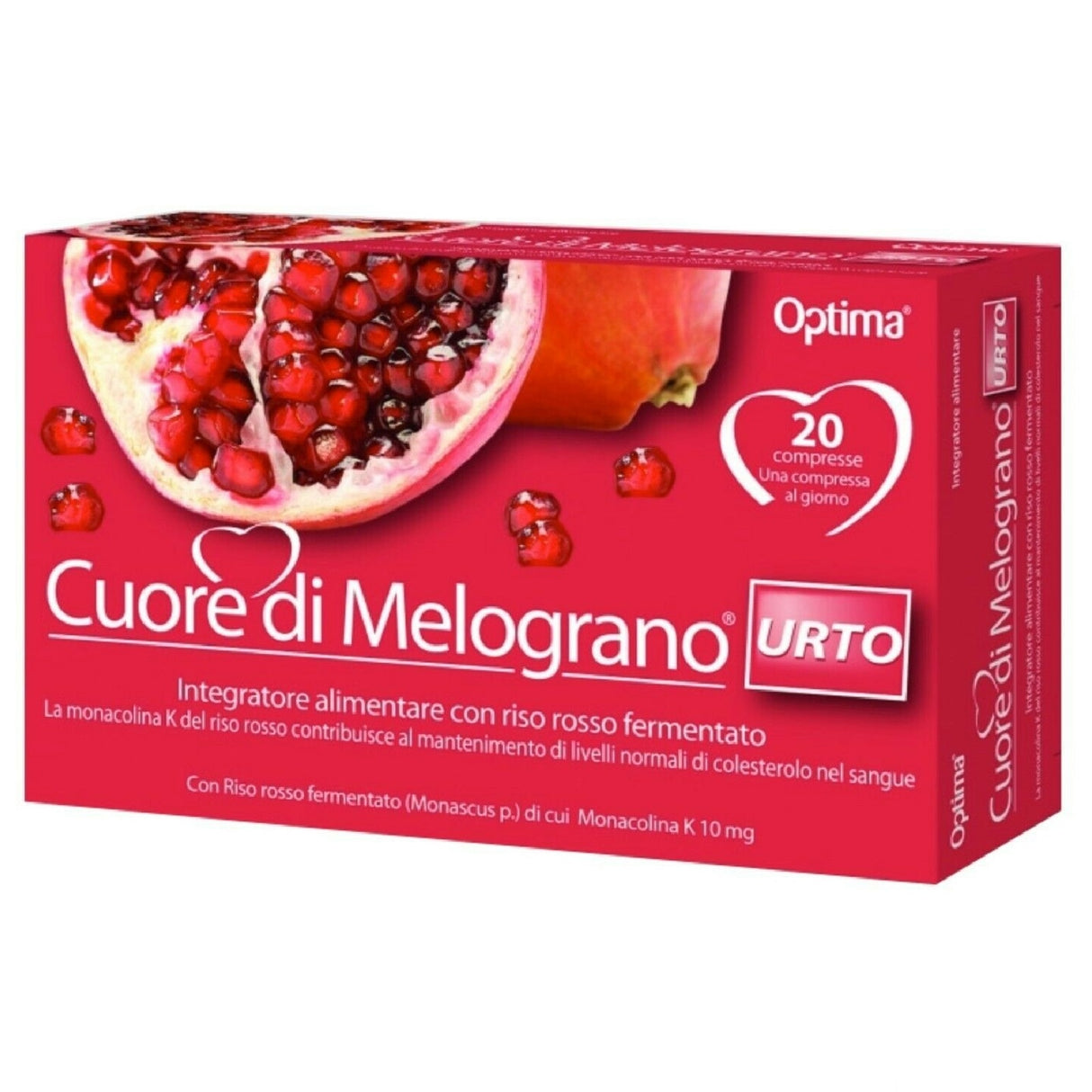 OPTIMA CUORE DI MELOGRANO URTO 20 COMPRESSE