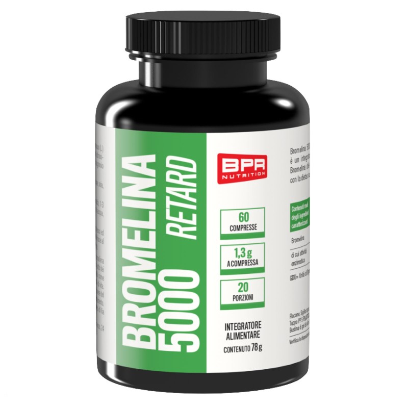 Bpr Nutrition Bromelina 5000 Retard 60 Compresse