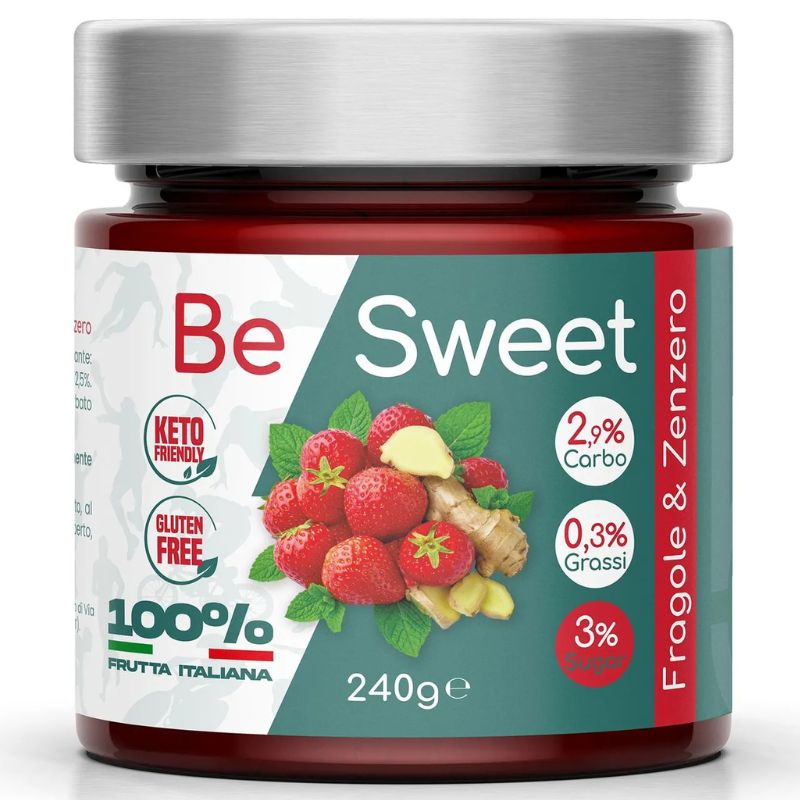 Bewheat Be Sweet Gusto Fragola e Zenzero 240 Grammi