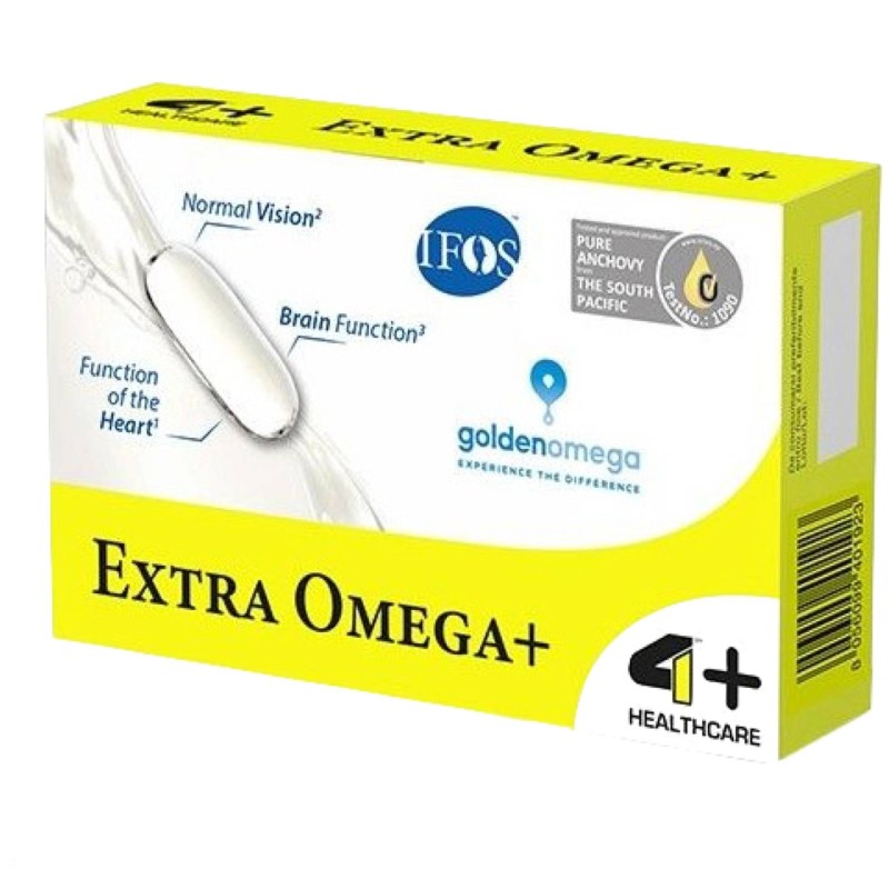 4+ NUTRITION EXTRA OMEGA+ 60 SOFTGEL
