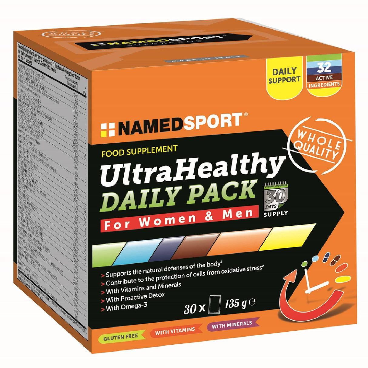 NAMED SPORT ULTRA HEALTHY DAILY PACK DA 30 BUSTINE