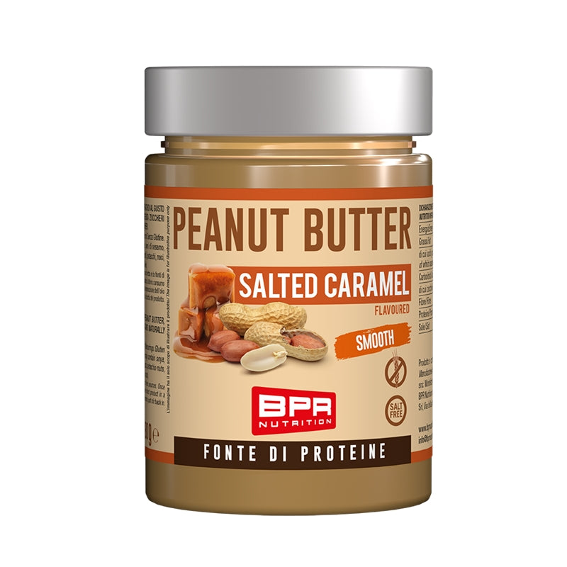 Bpr Nutrition Peanut Butter Salted Caramel Smooth 280 Grammi