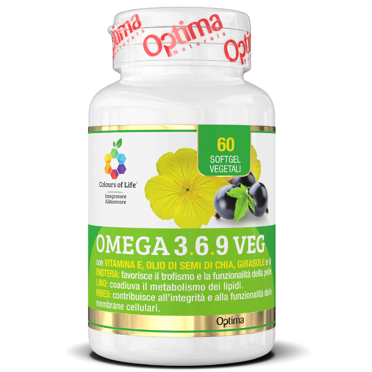 OPTIMA OMEGA 3 6 9 VEG 60 SOFTGELS