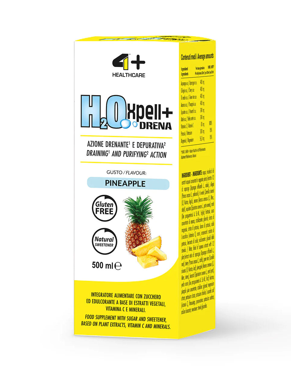 4+ NUTRITION H2O XPELL + 500 ML