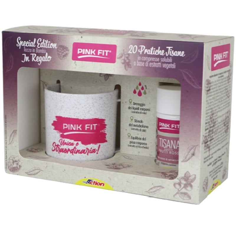 PROACTION PINK FIT KIT TISANA CON TAZZA IN OMAGGIO
