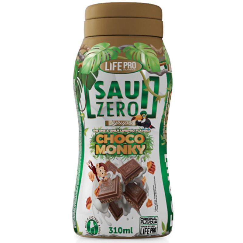 Sau Zero Salsa Zero Calorie Choco Monkey 310ml