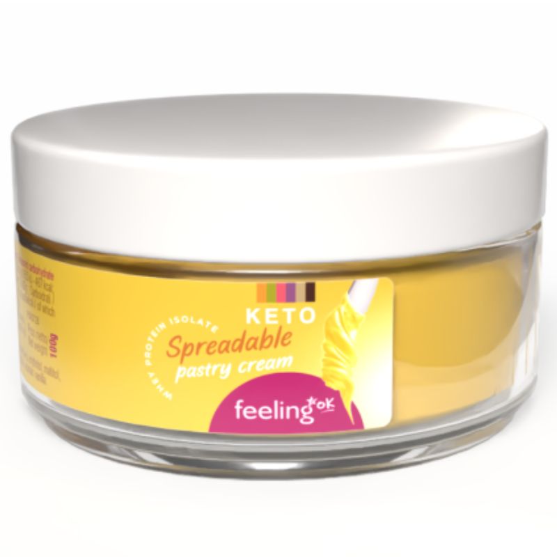 Feeling Ok Crema Pasticcera Spalmabile +Protein 250 Grammi