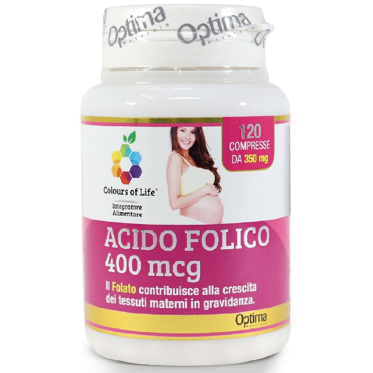 OPTIMA ACIDO FOLICO 400 MCG 120 COMPRESSE DA 350 MG