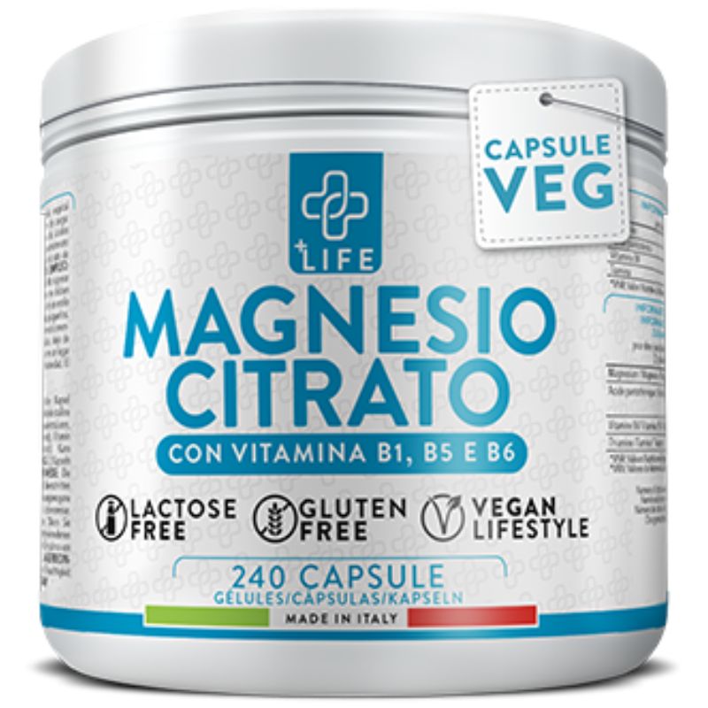 +Life Magnesio Citrato 240 Capsule