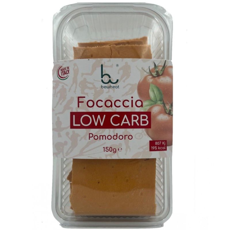 Bewheat Focaccia Low Carb Pomodoro 150 grammi