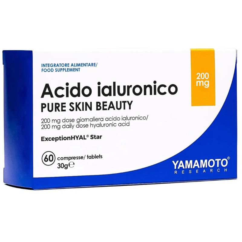 Yamamoto Research Acido Ialuronico pure Skin Beauty 60 Compresse
