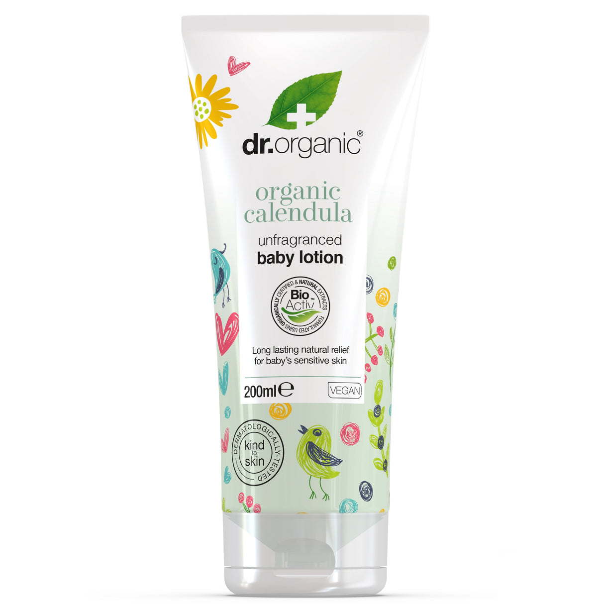 DR ORGANIC BABY CALENDULA SKIN LOTION 200 ML