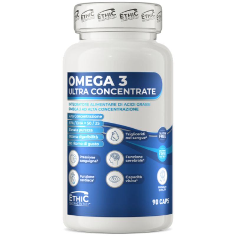 Ethics Nutraceutici Omega 3 Ultra Concentrate 90 Capsule