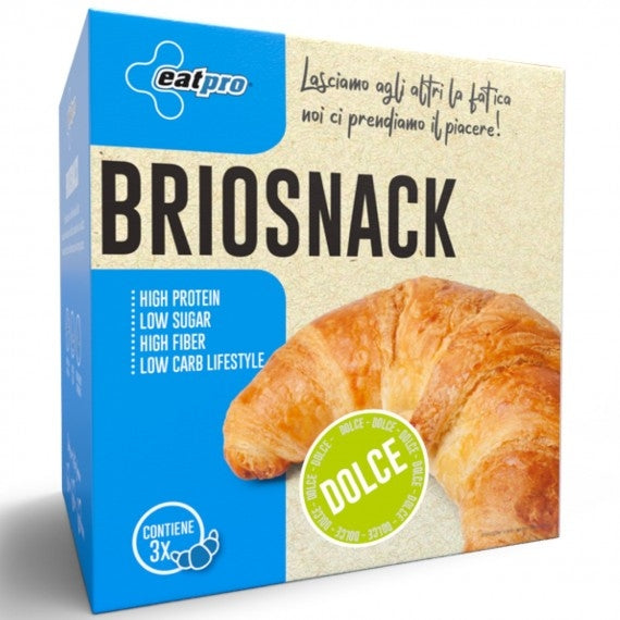 EAT PRO BRIOSNACK NATURALE 3 BRIOCHES DA 45 GRAMMI