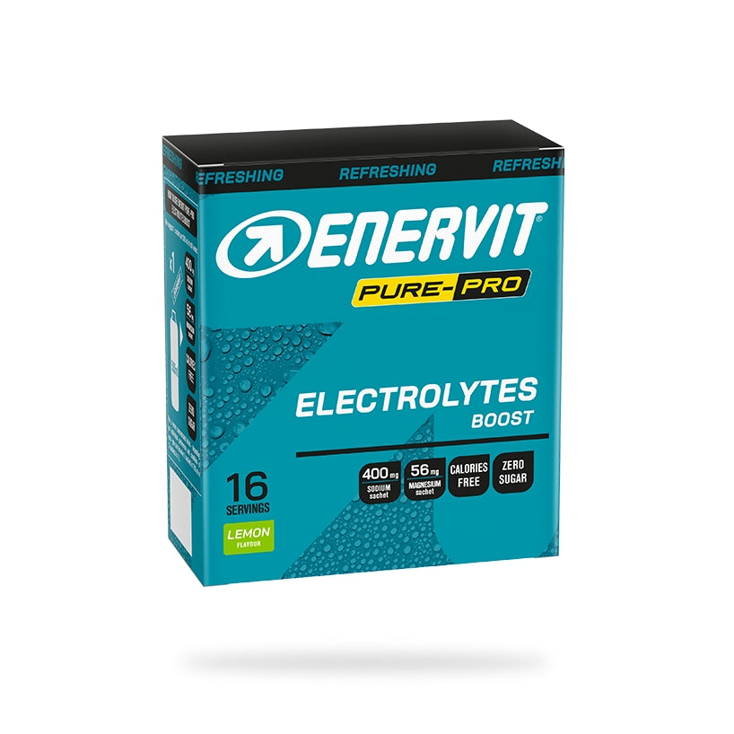 Enervit Pure-Pro Electrolites Boost 16 Bustine Da 4 Grammi Gusto Limone