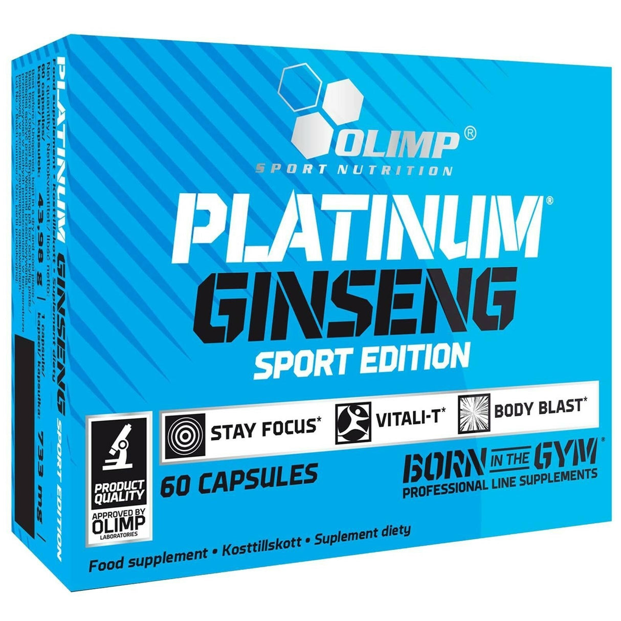 OLIMP PLATINUM GINSENG SPORT EDITION 60 CAPSULE