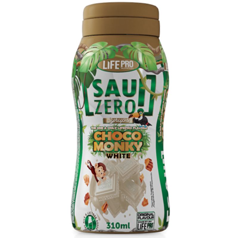 Sau Zero Salsa Zero Calorie White Choco Monkey 310ml