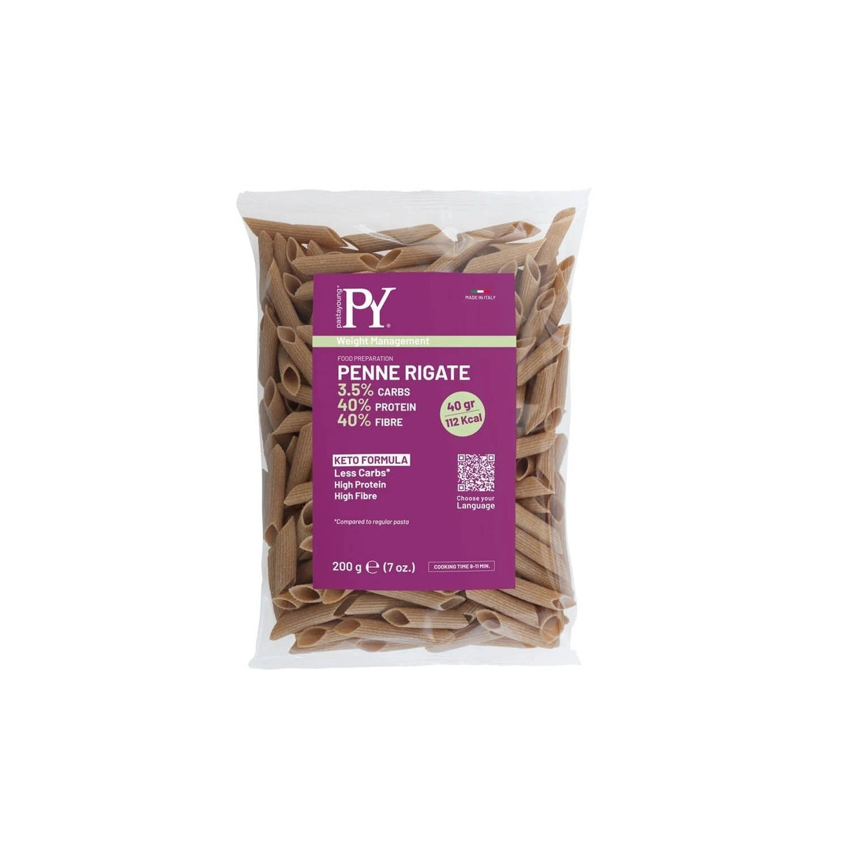 Pasta Young Penne Rigate Cheto 200 Grammi