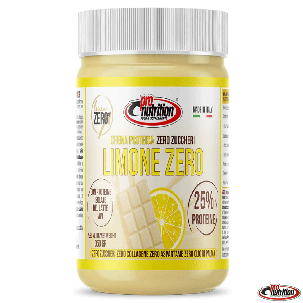 PRONUTRITION BIANCO LIMONE ZERO 350 GRAMMI