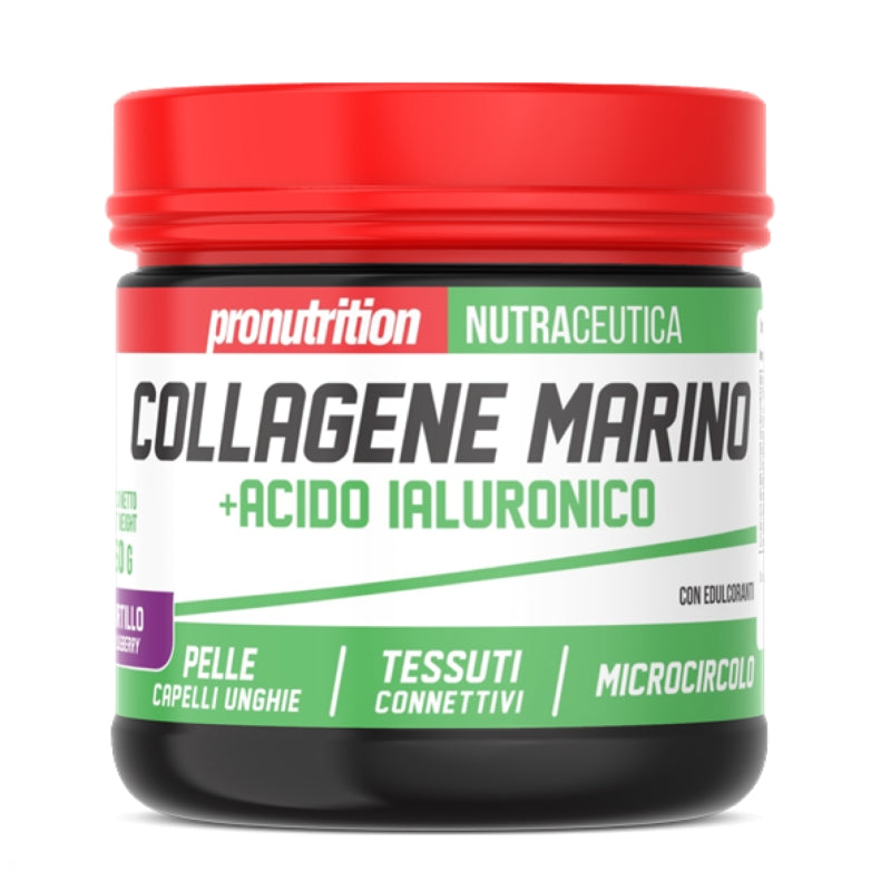 PRONUTRITION COLLAGENE MARINO + ACIDO IALURONICO 160 GRAMMI