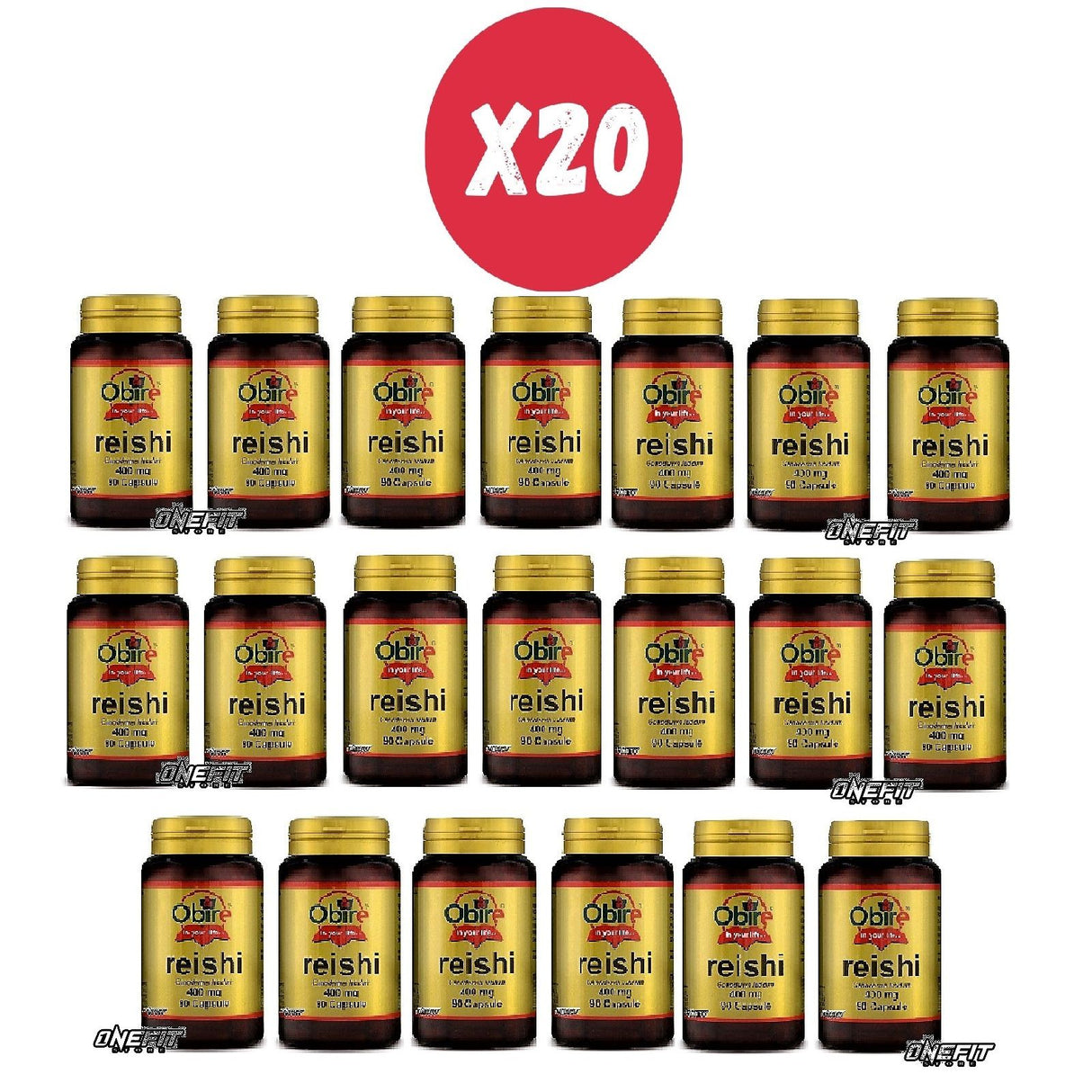 OBIRE REISHI 20 CONFEZIONI DA 90 CAPSULE