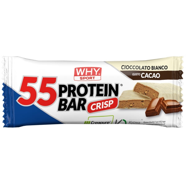 WHY SPORT 55 PROTEIN BAR CRISP 1 BARRETTA DA 55 GRAMMI