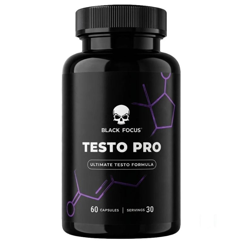 Black Focus Testo Pro 60 Capsule