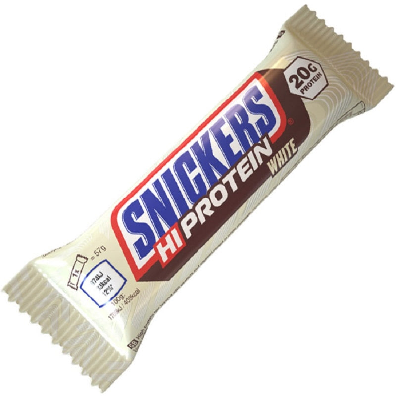 SNICKERS HI-PROTEIN WHITE 1 BARRETTA DA 57 GRAMMI