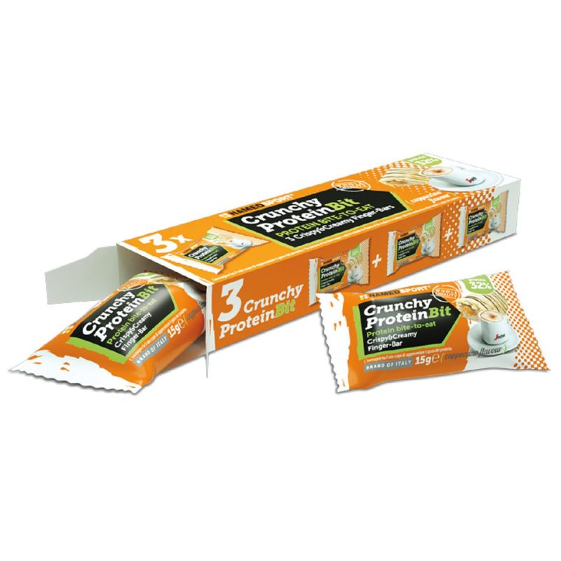NAMED SPORT CRUNCHY PROTEIN BIT 1 SCATOLETTA CON 3 MINI BARRETTE