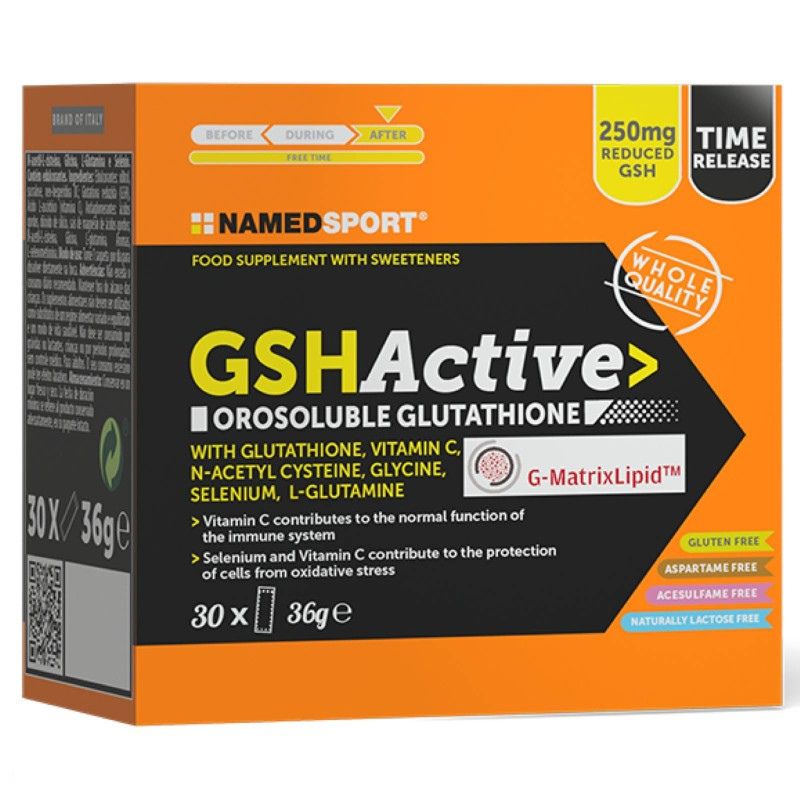 NAMED SPORT GSH ACTIVE 30X36,3 GRAMMI