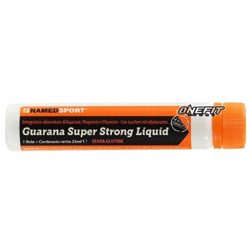 NAMED SPORT GUARANA' SUPER STRONG LIQUID 1 FIALA DA 25 ML