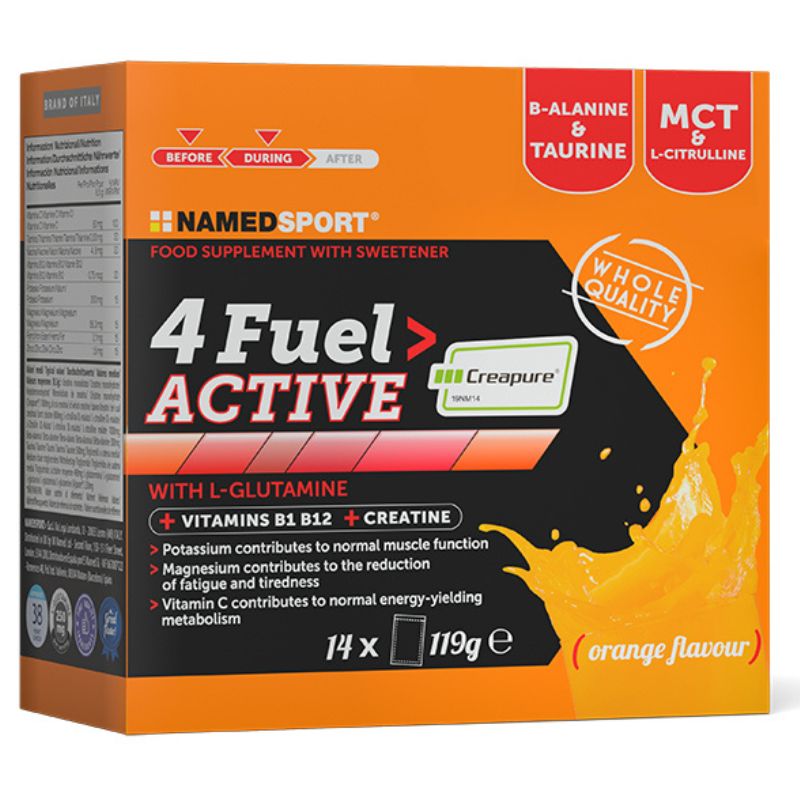 NAMED SPORT 4FUEL ACTIVE 14 BUSTINE GUSTO ARANCIA