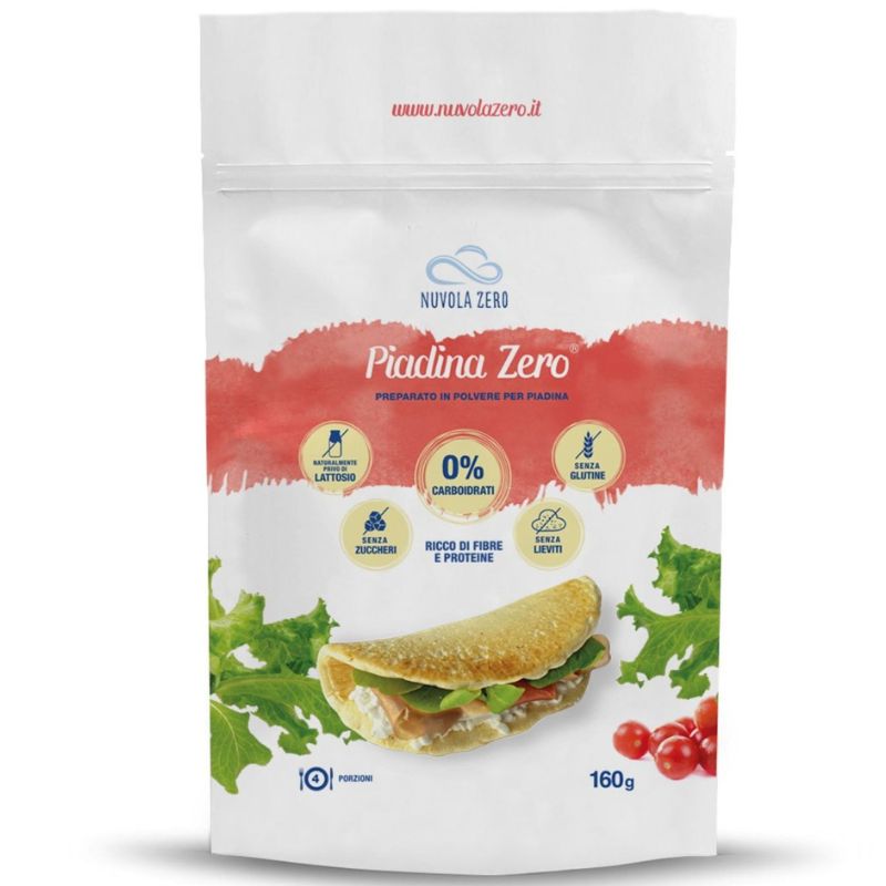 NUVOLA ZERO PIADINA ZERO 160 GRAMMI