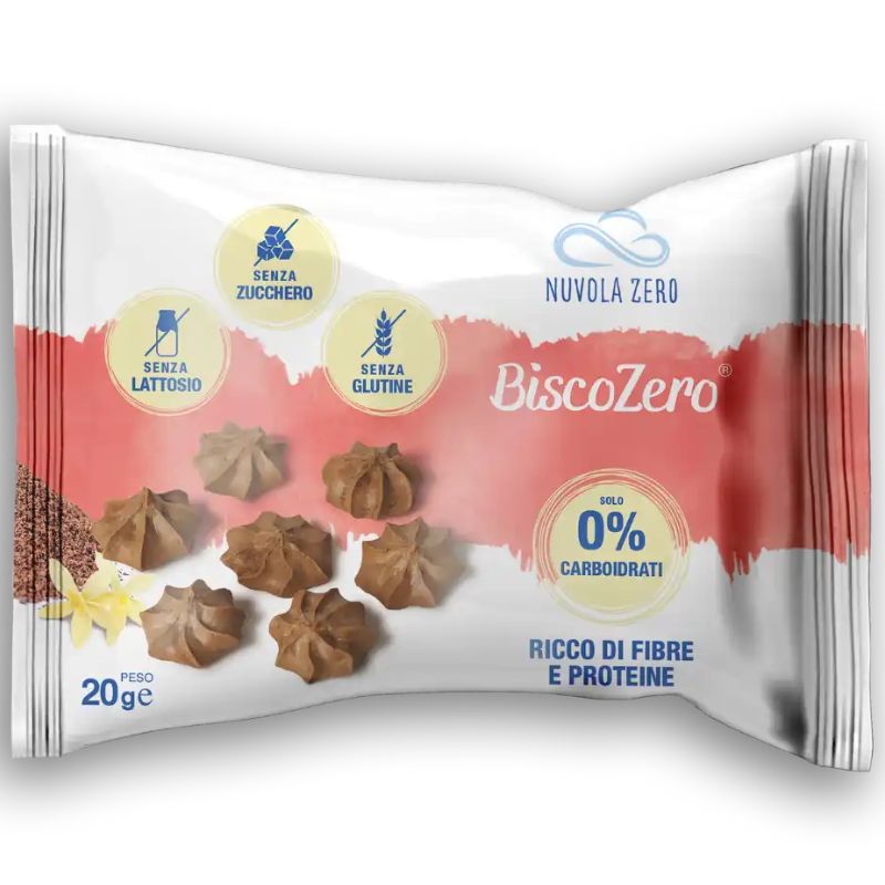 NUVOLA ZERO BISCO ZERO 20 GRAMMI