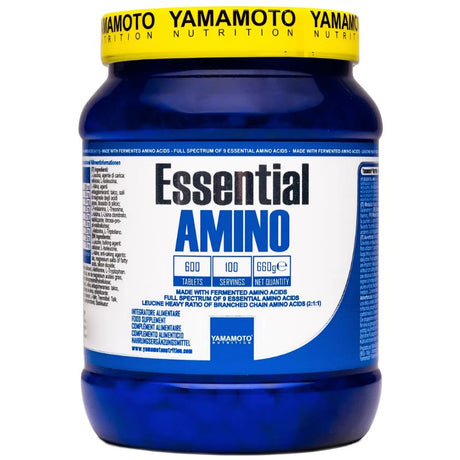 YAMAMOTO NUTRITION ESSENTIAL AMINO 600 COMPRESSE