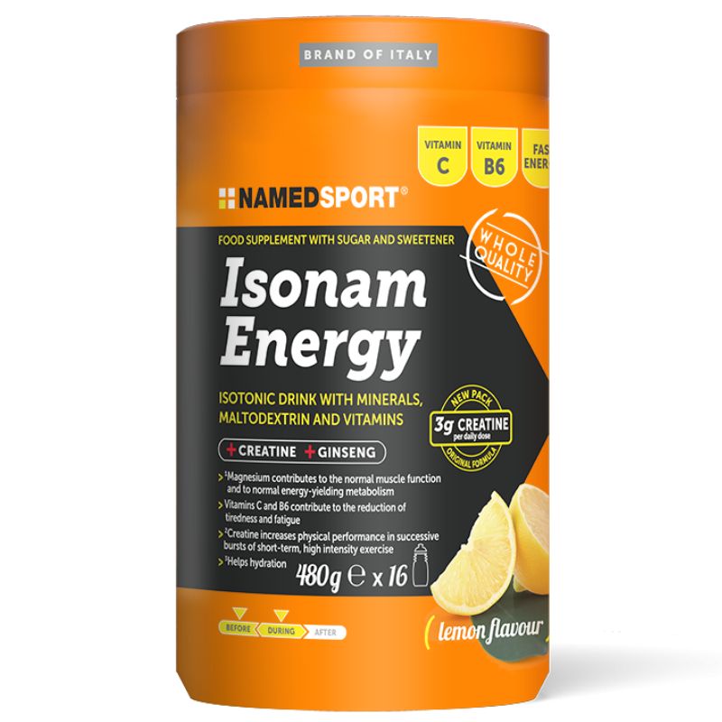 NAMED SPORT ISONAM ENERGY 480 GRAMMI