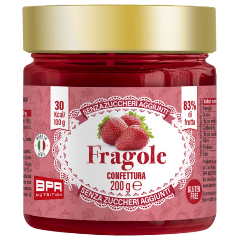 Bpr Nutrition Confettura Alle Fragole 200 Grammi