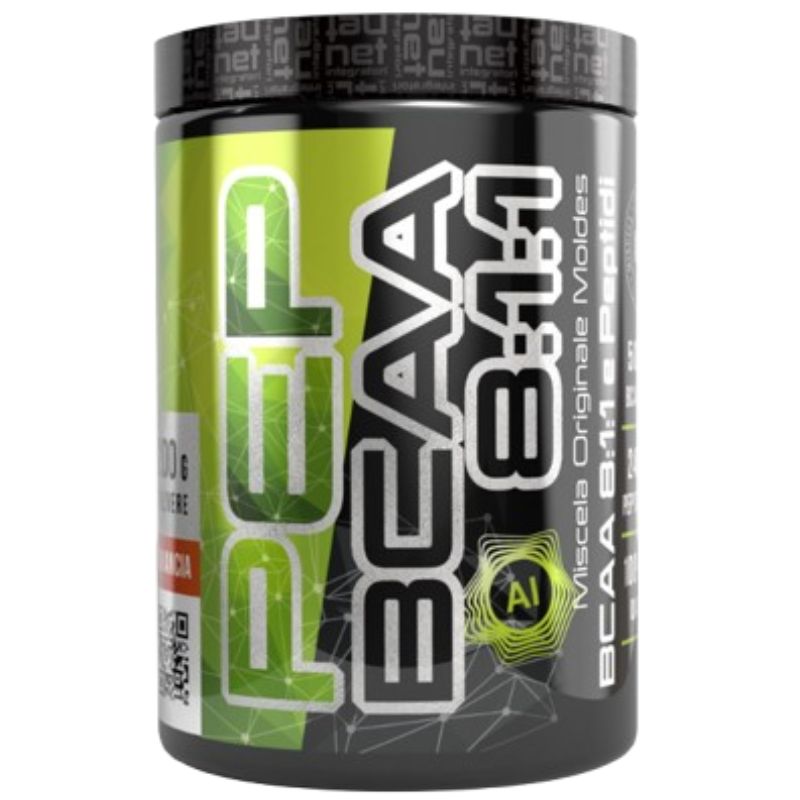 NET INTEGRATORI BCAA 811 PEP 200 GRAMMI GUSTO ARANCIA