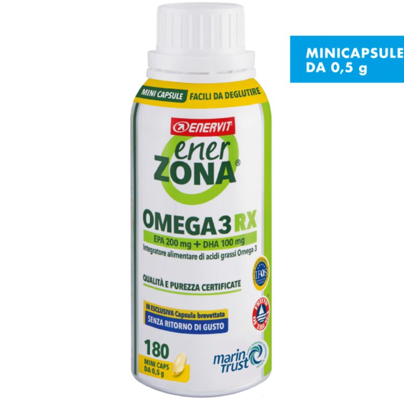 Enerzona Omega 3 Rx 180 Mini Capsule Da 0,5 Grammi