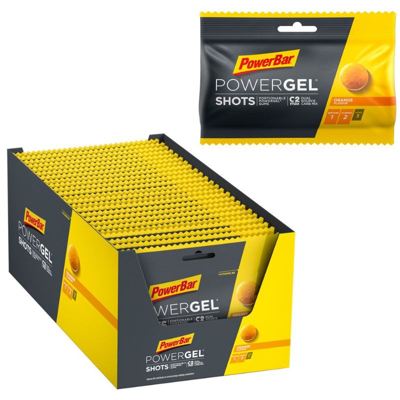 PowerBar PowerGel Shots gusto Arancia 24x60 grammi