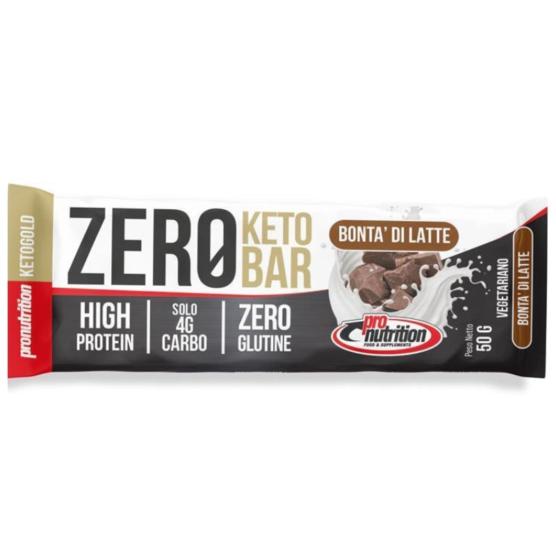 PRONUTRITION ZERO KETO 1 BARRETTA DA 50 GRAMMI