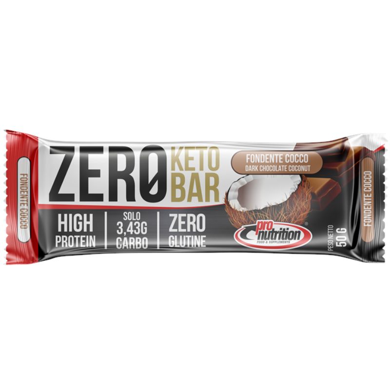 PRONUTRITION ZERO KETO 1 BARRETTA DA 50 GRAMMI