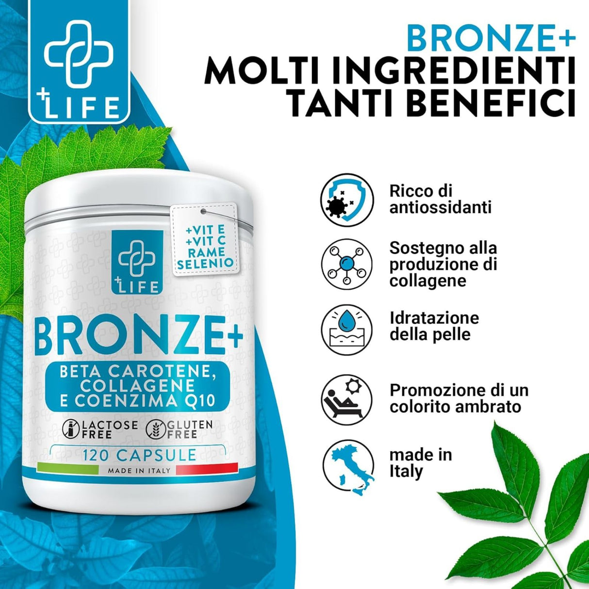 +Life Bronze+ 120 Capsule